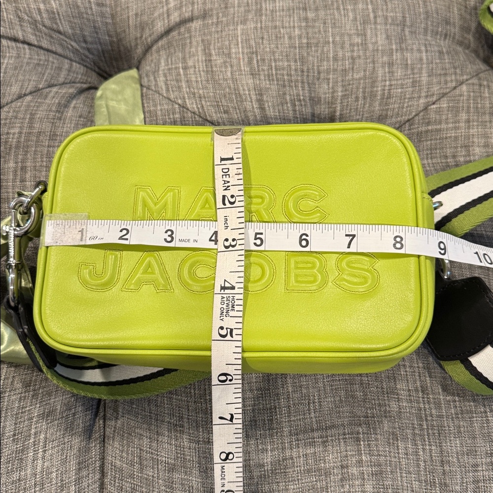 Marc Jacobs Flash Green Leather Camera Crossbody Bag - Picture 17 of 17